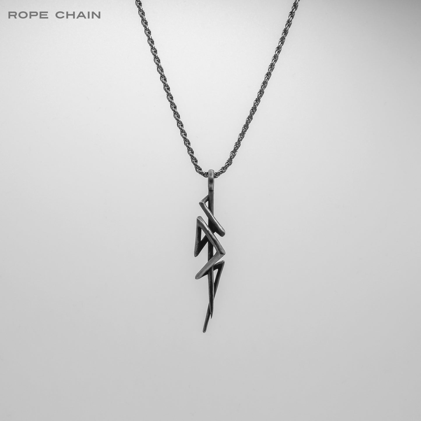BLACKENED SURGE PENDANT